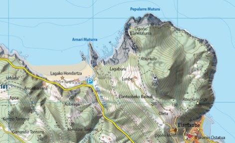 Urdaibai 25k Map CC detail